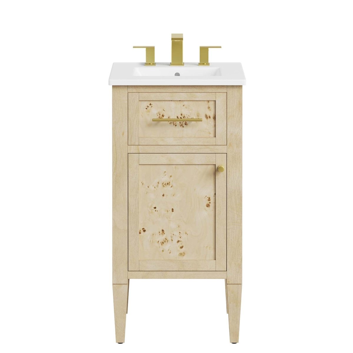 Elysian 18" Wood Bathroom Vanity - BUILDMYPLACE