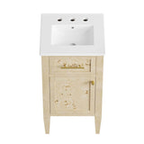 Elysian 18" Wood Bathroom Vanity - BUILDMYPLACE