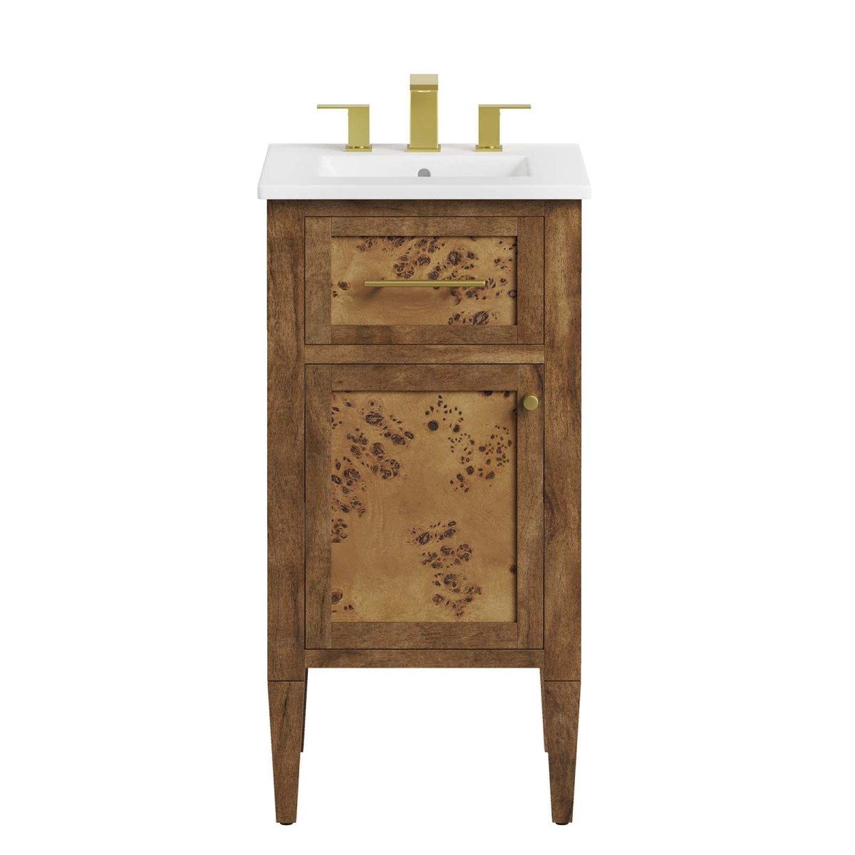 Elysian 18" Wood Bathroom Vanity - BUILDMYPLACE