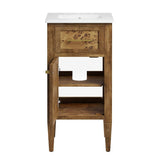 Elysian 18" Wood Bathroom Vanity - BUILDMYPLACE