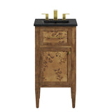 Elysian 18" Wood Bathroom Vanity - BUILDMYPLACE