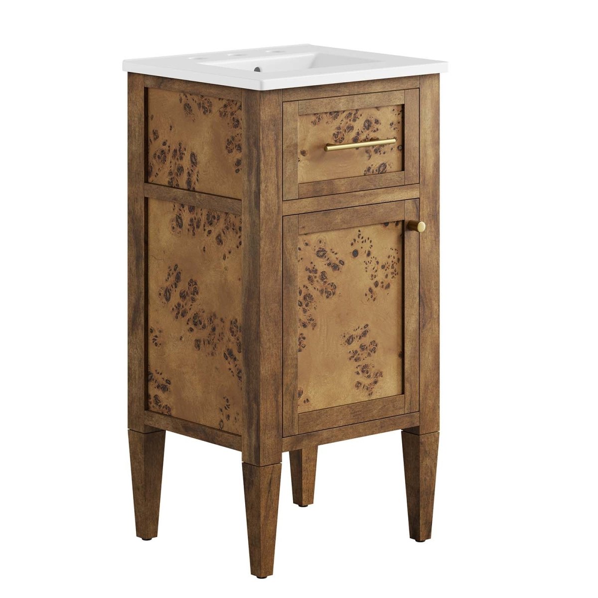 Elysian 18" Wood Bathroom Vanity - BUILDMYPLACE