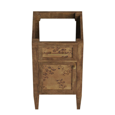 Elysian 18" Wood Bathroom Vanity Cabinet (Sink Basin Not Included) - BUILDMYPLACE