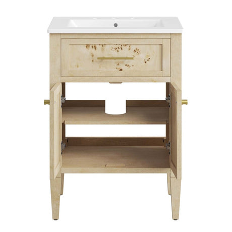 Elysian 24" Wood Bathroom Vanity - BUILDMYPLACE