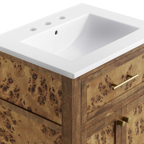 Elysian 24" Wood Bathroom Vanity - BUILDMYPLACE