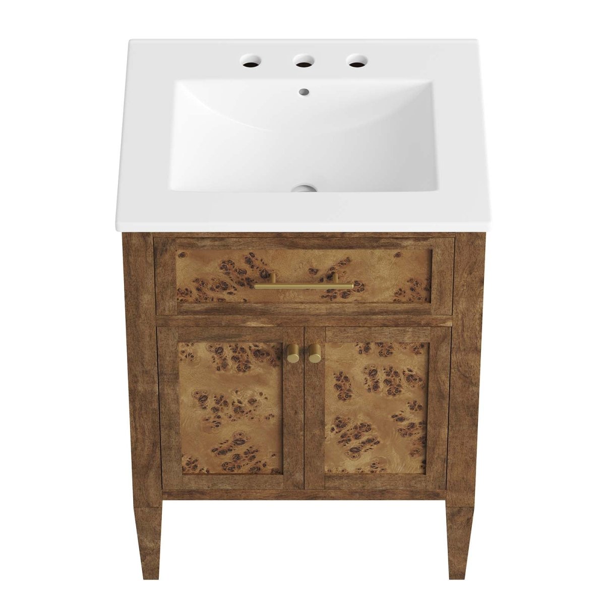 Elysian 24" Wood Bathroom Vanity - BUILDMYPLACE