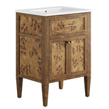 Elysian 24" Wood Bathroom Vanity - BUILDMYPLACE