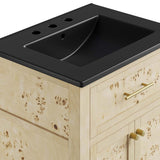 Elysian 24" Wood Bathroom Vanity - BUILDMYPLACE