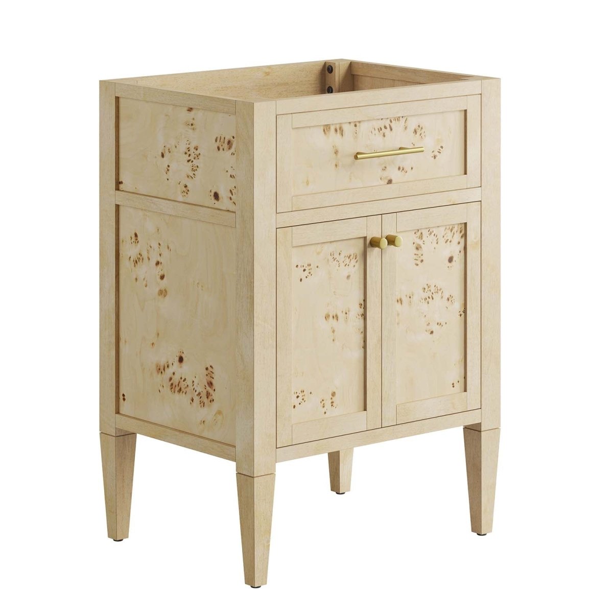 Elysian 24" Wood Bathroom Vanity Cabinet (Sink Basin Not Included) - BUILDMYPLACE