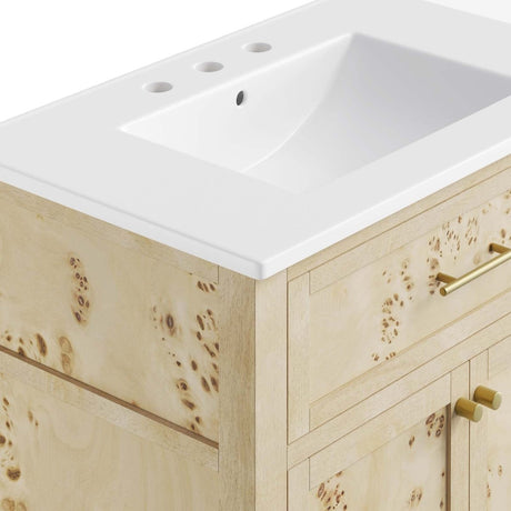 Elysian 30" Wood Bathroom Vanity - BUILDMYPLACE