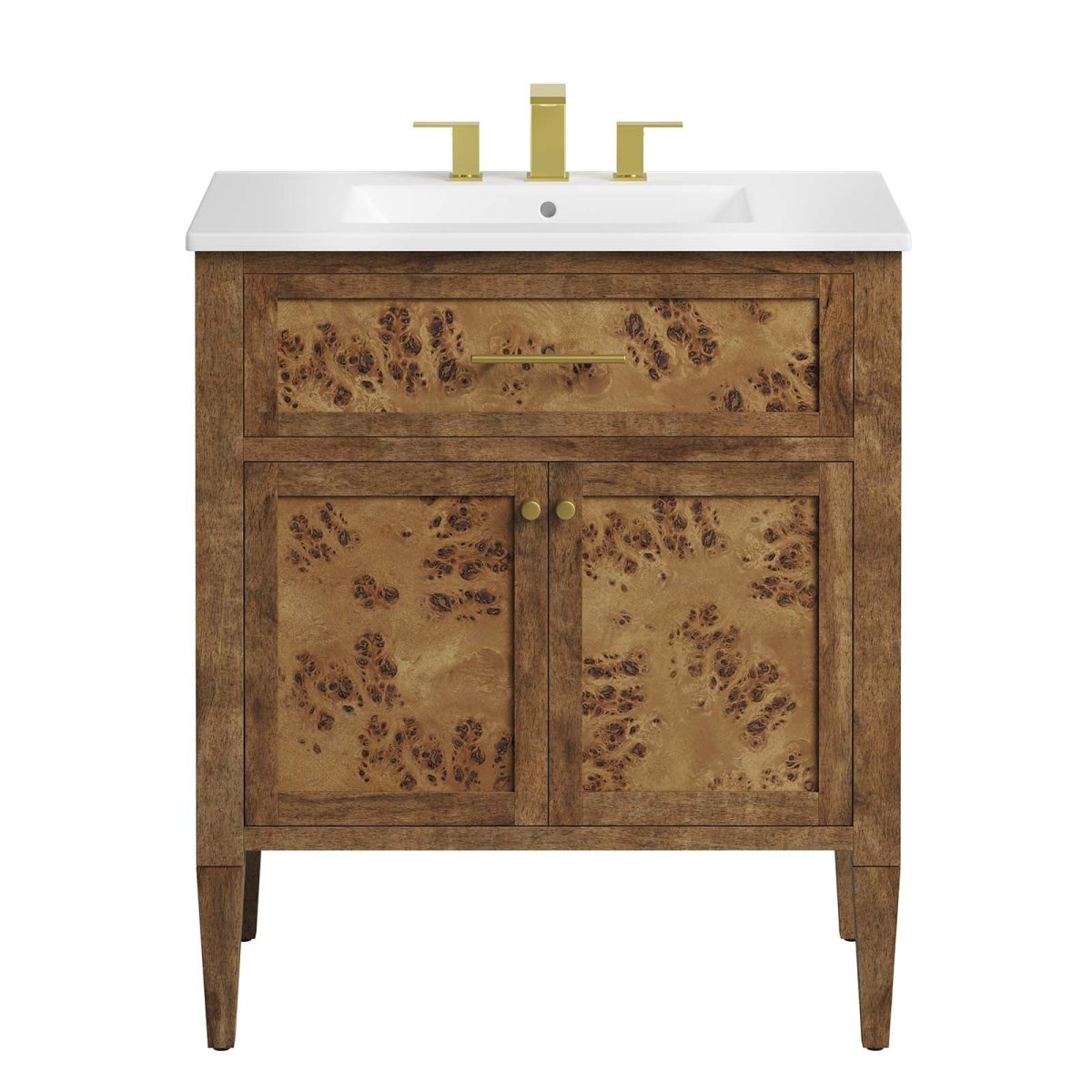 Elysian 30" Wood Bathroom Vanity - BUILDMYPLACE