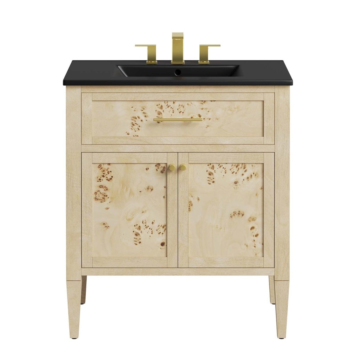 Elysian 30" Wood Bathroom Vanity - BUILDMYPLACE