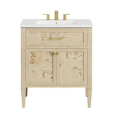 Elysian 30" Wood Bathroom Vanity - BUILDMYPLACE