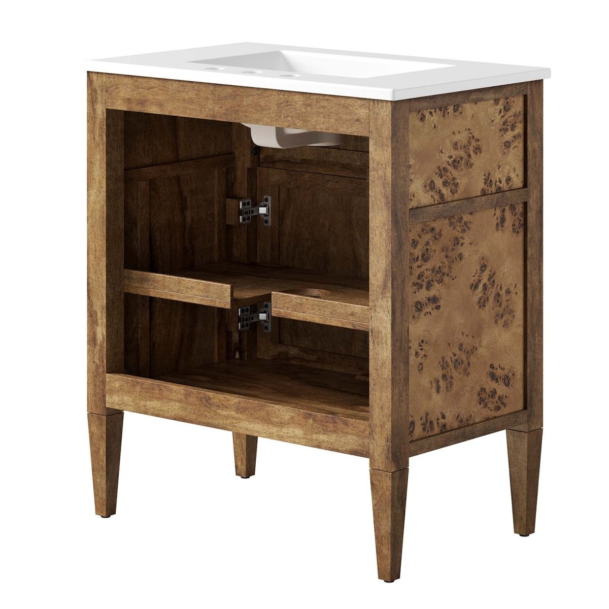 Elysian 30" Wood Bathroom Vanity - BUILDMYPLACE