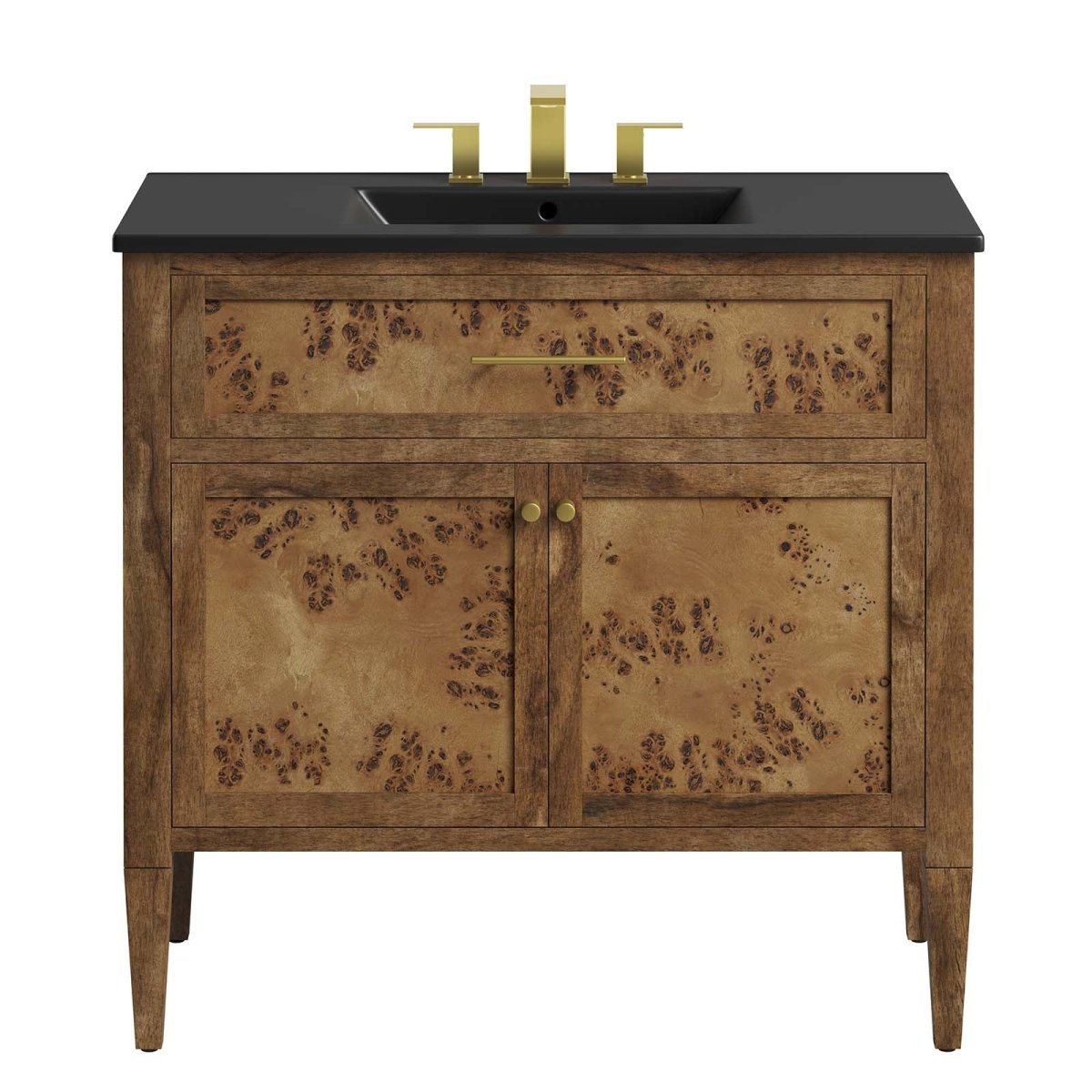 Elysian 36" Wood Bathroom Vanity - BUILDMYPLACE