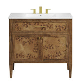 Elysian 36" Wood Bathroom Vanity - BUILDMYPLACE