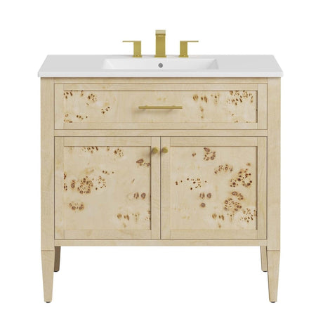 Elysian 36" Wood Bathroom Vanity - BUILDMYPLACE