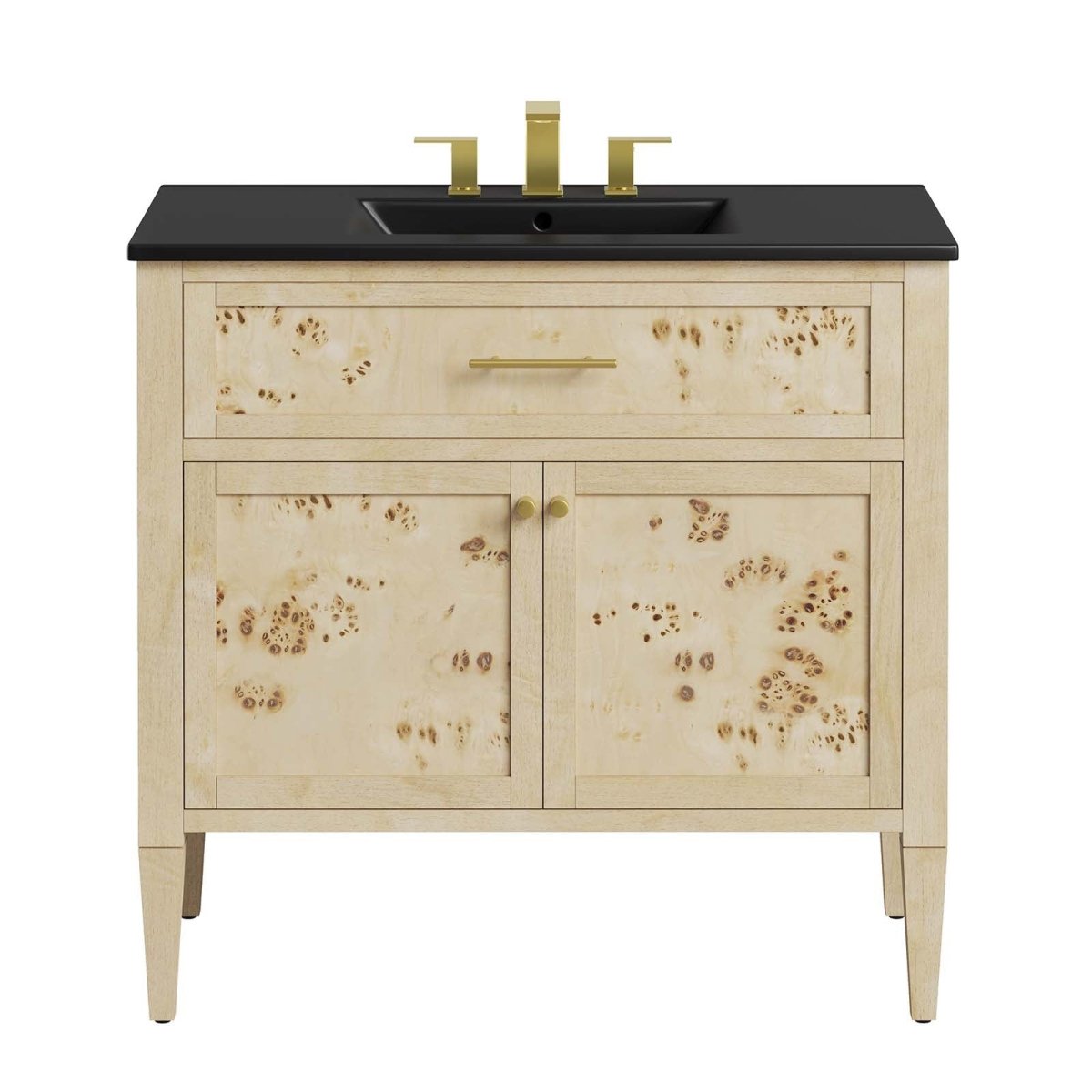 Elysian 36" Wood Bathroom Vanity - BUILDMYPLACE