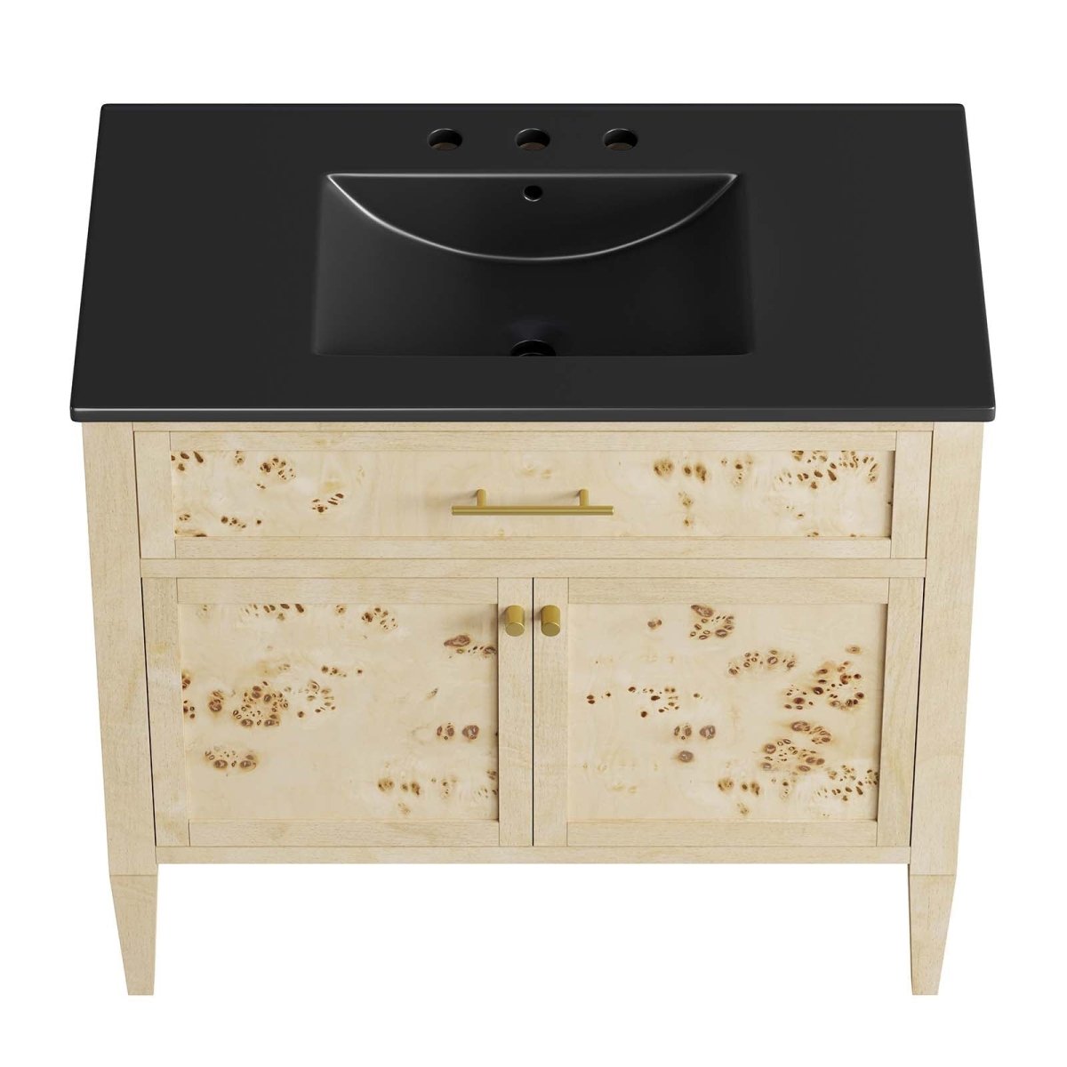 Elysian 36" Wood Bathroom Vanity - BUILDMYPLACE