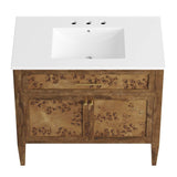 Elysian 36" Wood Bathroom Vanity - BUILDMYPLACE