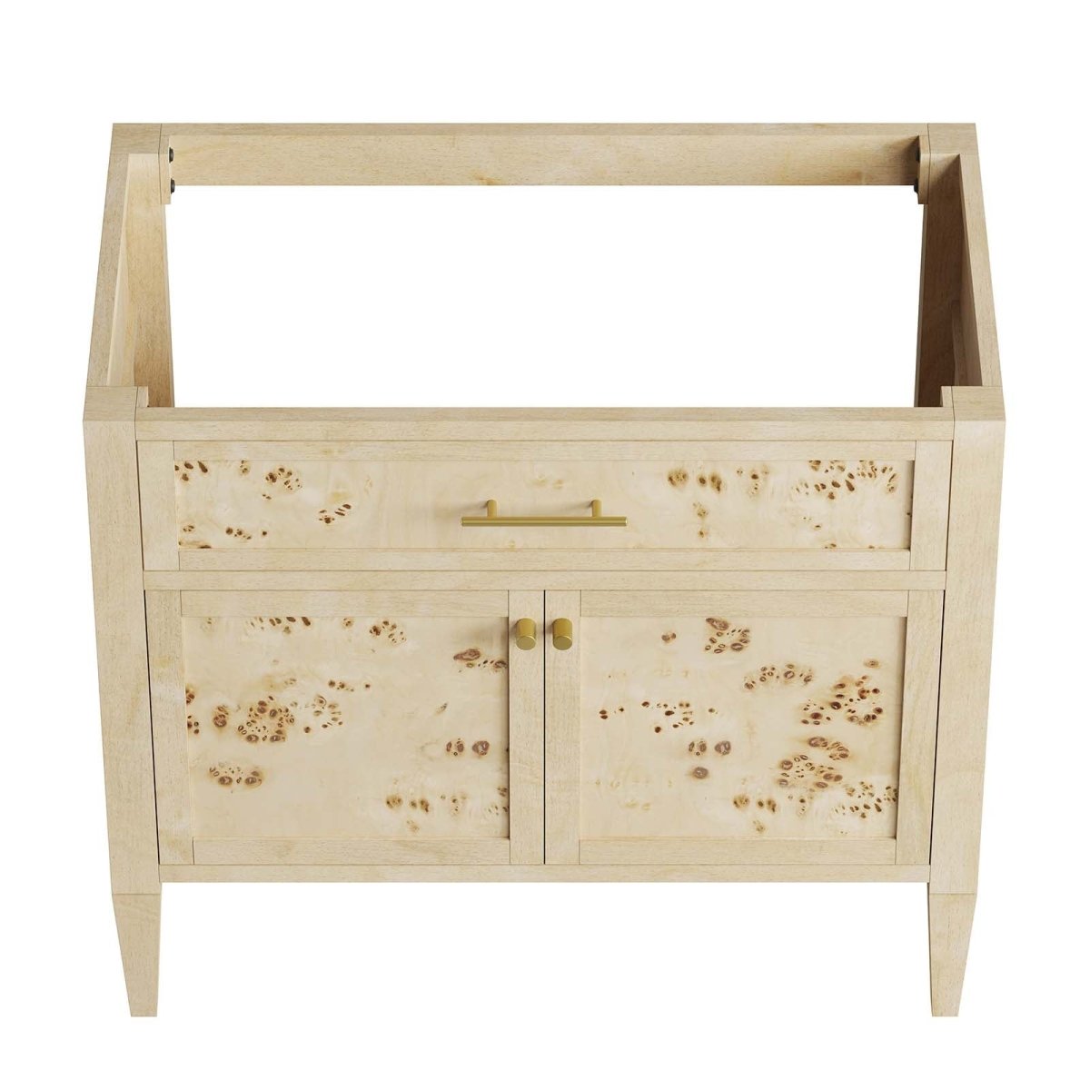 Elysian 36" Wood Bathroom Vanity Cabinet (Sink Basin Not Included) - BUILDMYPLACE