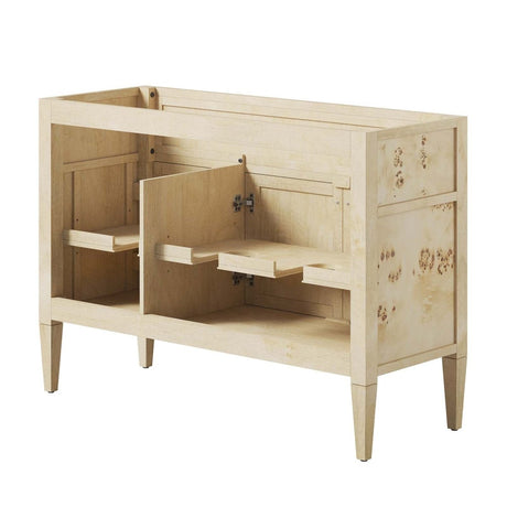 Elysian 48" Wood Bathroom Vanity Cabinet (Sink Basin Not Included) - BUILDMYPLACE