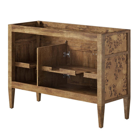 Elysian 48" Wood Bathroom Vanity Cabinet (Sink Basin Not Included) - BUILDMYPLACE