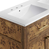 Elysian 48" Wood Double Sink Bathroom Vanity - BUILDMYPLACE