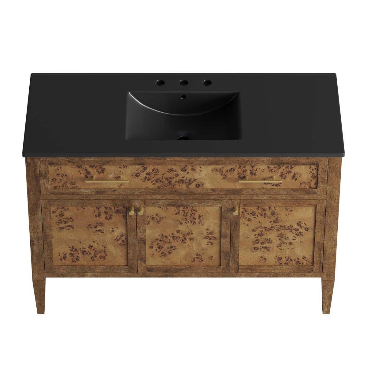 Elysian 48" Wood Single Sink Bathroom Vanity - BUILDMYPLACE