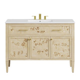 Elysian 48" Wood Single Sink Bathroom Vanity - BUILDMYPLACE