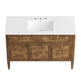 Elysian 48" Wood Single Sink Bathroom Vanity - BUILDMYPLACE