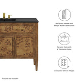 Elysian 48" Wood Single Sink Bathroom Vanity - BUILDMYPLACE