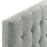 Emily Queen Upholstered Fabric Headboard - BUILDMYPLACE