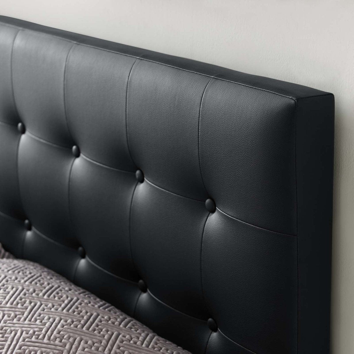 Emily Queen Upholstered Fabric Headboard - BUILDMYPLACE