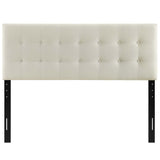 Emily Queen Upholstered Fabric Headboard - BUILDMYPLACE