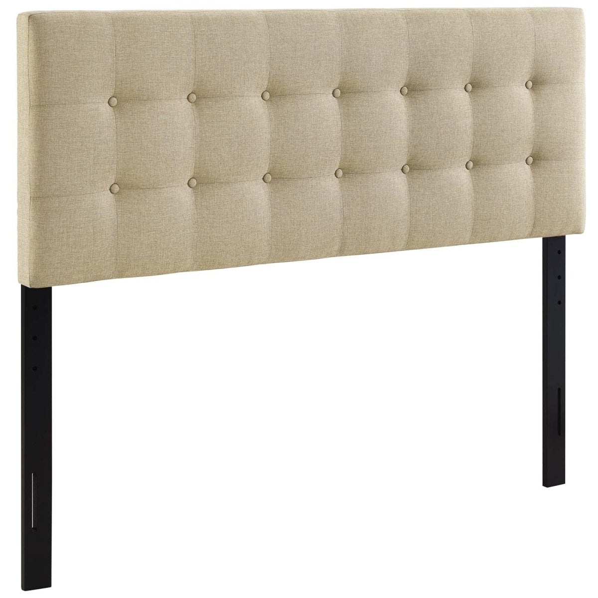 Emily Queen Upholstered Fabric Headboard - BUILDMYPLACE