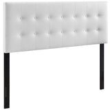 Emily Queen Upholstered Fabric Headboard - BUILDMYPLACE
