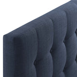Emily Queen Upholstered Fabric Headboard - BUILDMYPLACE