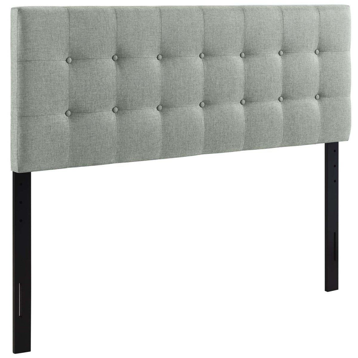 Emily Queen Upholstered Fabric Headboard - BUILDMYPLACE