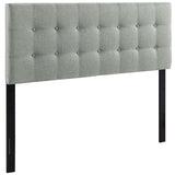 Emily Queen Upholstered Fabric Headboard - BUILDMYPLACE
