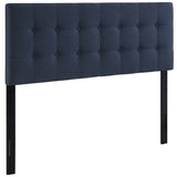 Emily Queen Upholstered Fabric Headboard - BUILDMYPLACE