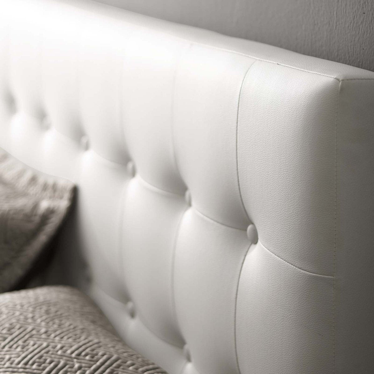 Emily Queen Upholstered Fabric Headboard - BUILDMYPLACE