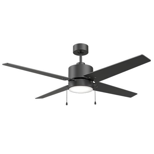 EMPIRE 52 inch 4 - Blade Ceiling Fan with LED Light & Pull Chain - LEDMyPlace