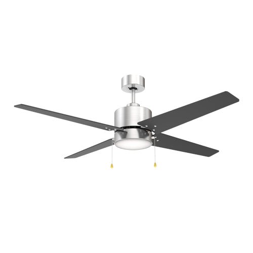 EMPIRE 52 inch 4 - Blade Ceiling Fan with LED Light & Pull Chain - LEDMyPlace