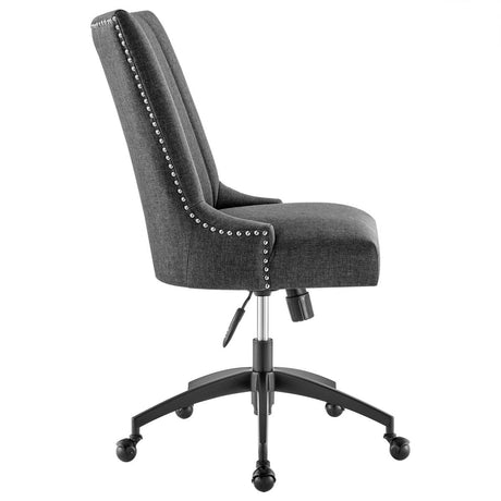 Empower Channel Tufted Fabric Office Chair - BUILDMYPLACE