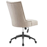 Empower Channel Tufted Fabric Office Chair - BUILDMYPLACE