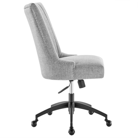 Empower Channel Tufted Fabric Office Chair - BUILDMYPLACE