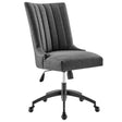 Empower Channel Tufted Fabric Office Chair - BUILDMYPLACE