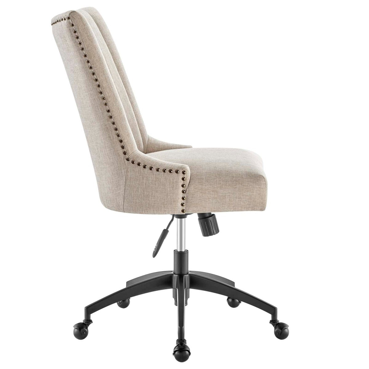 Empower Channel Tufted Fabric Office Chair - BUILDMYPLACE