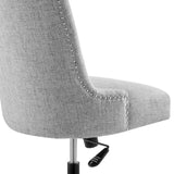 Empower Channel Tufted Fabric Office Chair - BUILDMYPLACE